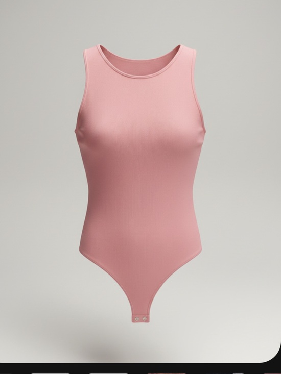 Abercrombie & Fitch Tops - Abercrombie & Fitch Soft A&F Pink Sleeveless Bodysuit Large